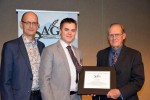 Banquet & Mixer<br />Art Delahey receives Honorary Life Membership from President Ringdal